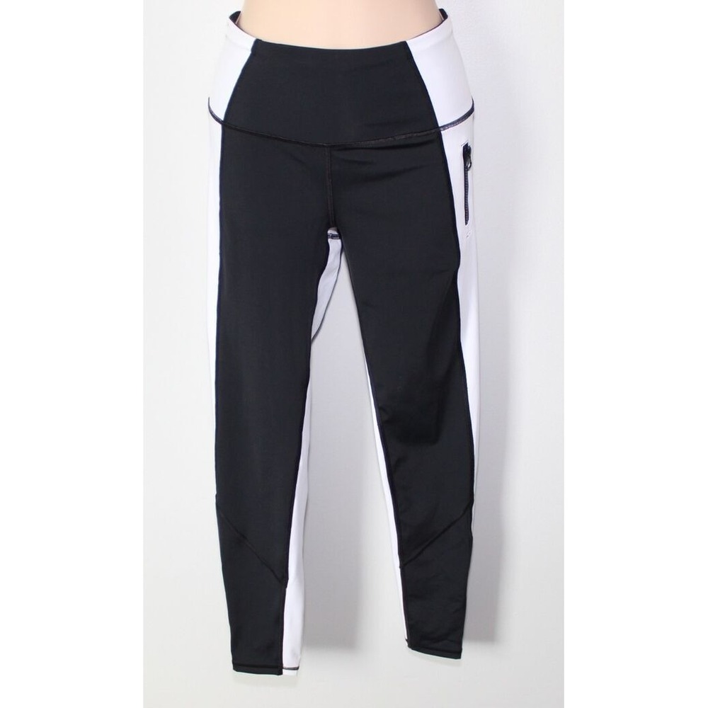 Victoria's Secret VSX Sports Jacket Legging Pants Set Blk Wht Colorblock XS / S - Picture 10 of 14